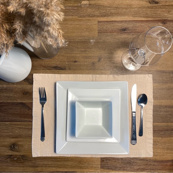 🛍️ 4 for 20$ / Beige Fabric Doily - Picture 10 of 10